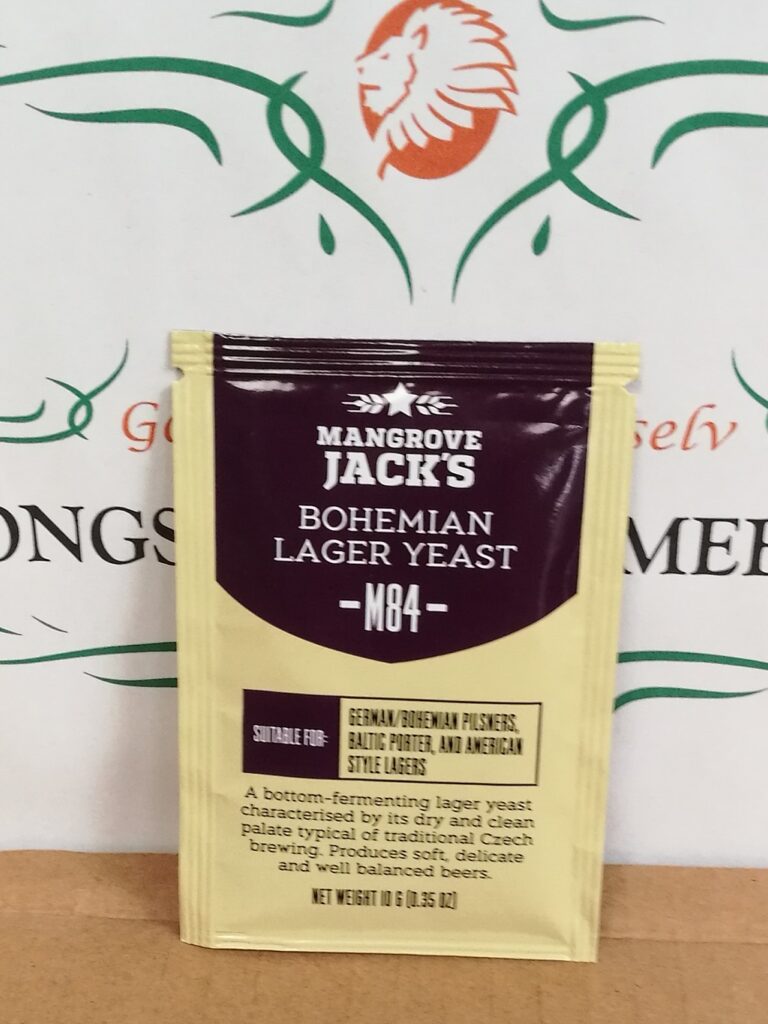 M84 Bohemian Lager Mangrove Jack's - til tysk lager og pilsner